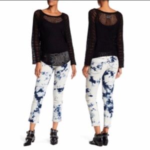 Zadig & Voltaire Eva Tie and Dye Jeans